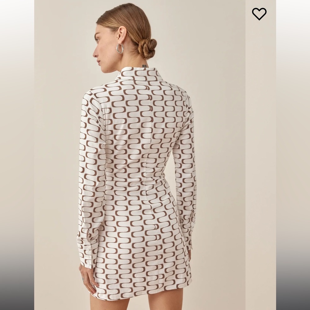 NWT Reformation Vikki Dress in Frequency - Picture 2 of 7